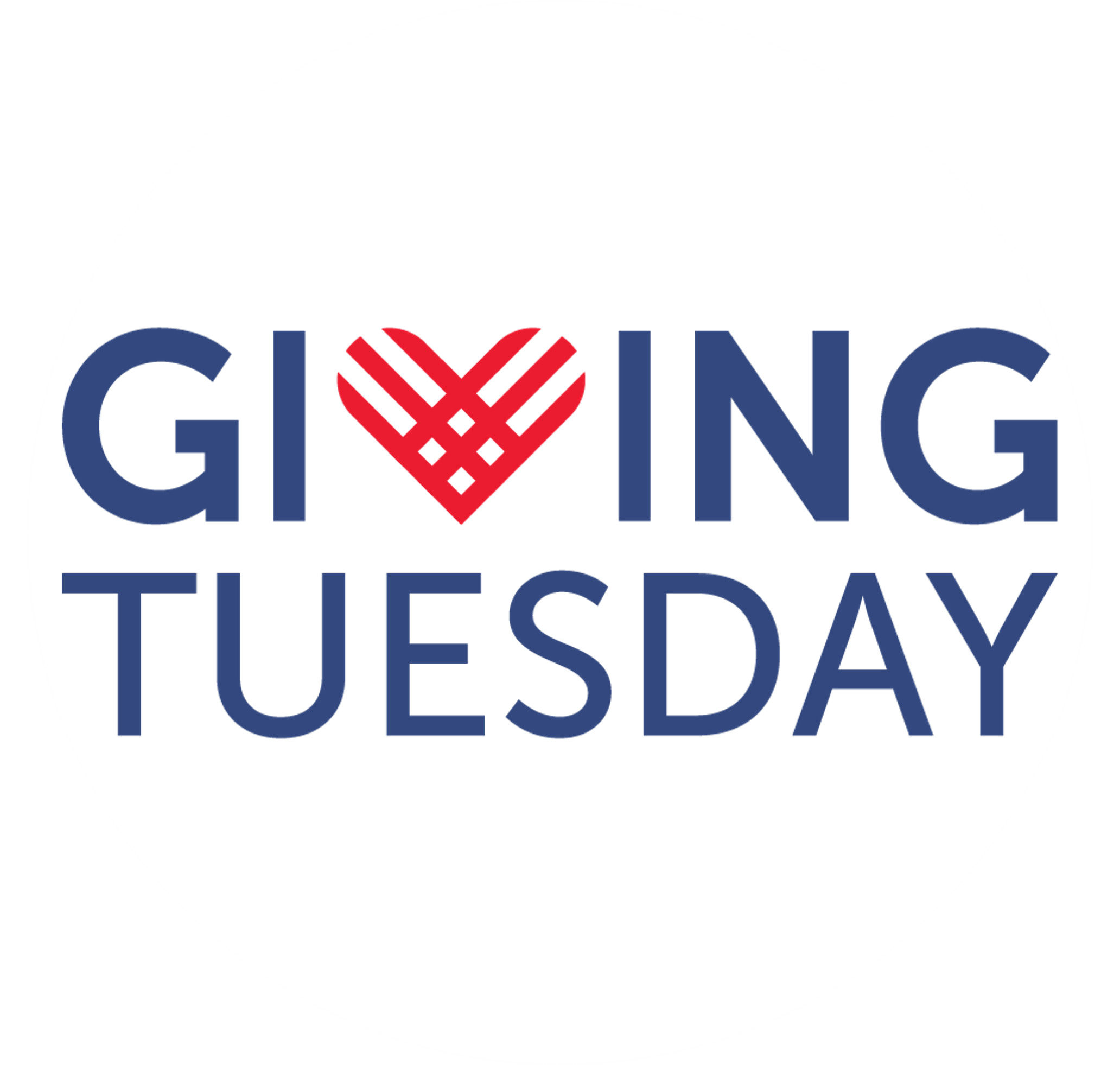 Giving Tuesday Logo in Circle Format